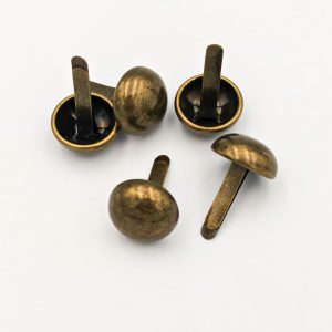 15mm Bronze Bag Feet with Prongs  (Sold separately)