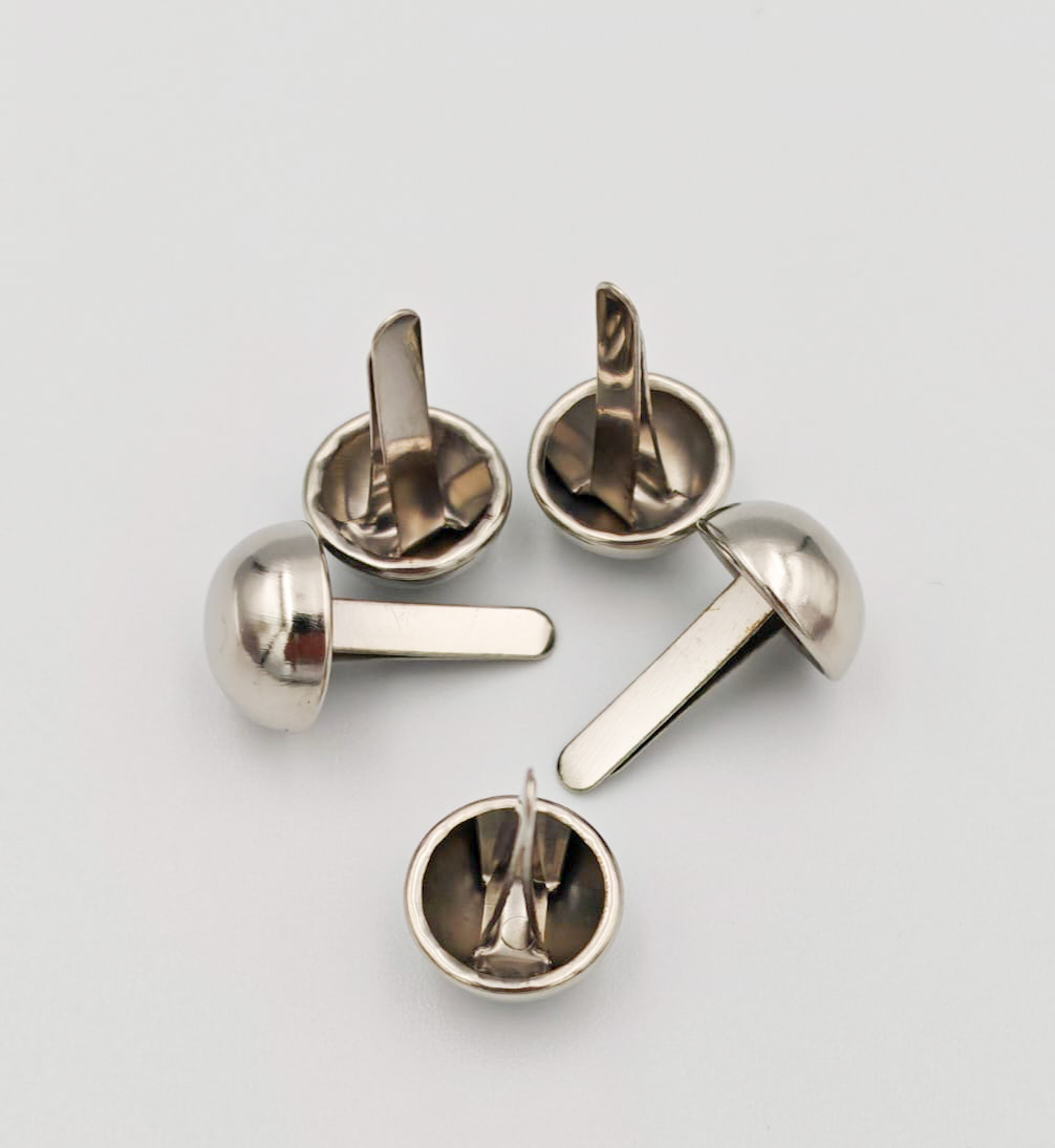 10mm Nickle Bag Feet with Prongs (Sold separately)