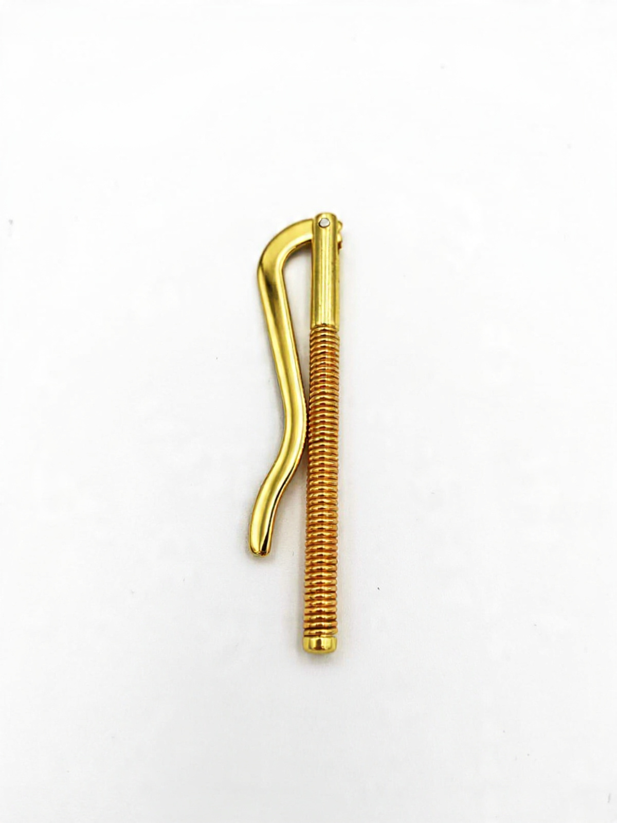 75mm Spring Post Money Clip Golden