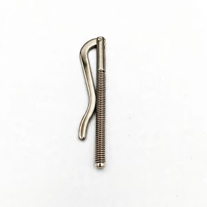 75mm Silver Spring Post Money Clip