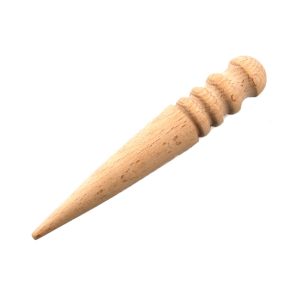 Wooden Leather Edge Slicker