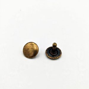 Bronze Double Cap Rivets 12mm | Leathercraft Rivet Sets 100